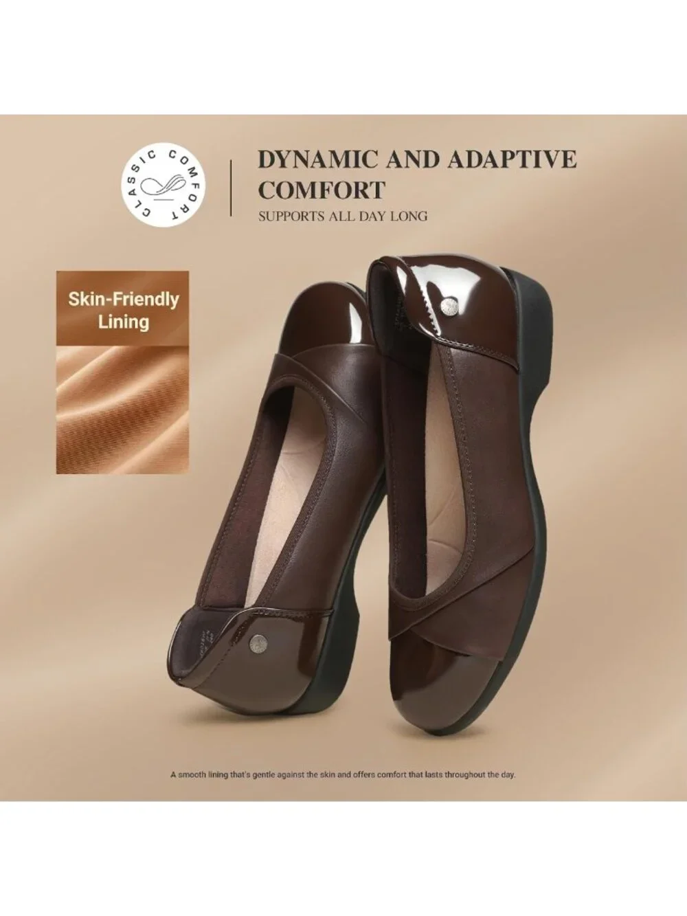 Stylish Women's Arch Support Ballet Flats for Work & Dressy Occasions